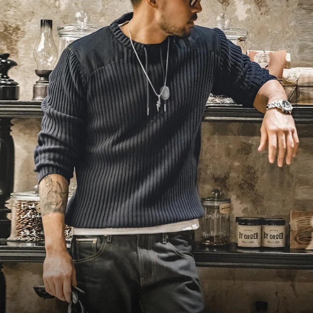 Oakern Knit Wool Sweater