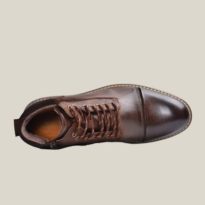 Timber Ridge Leather Boots - Oakern