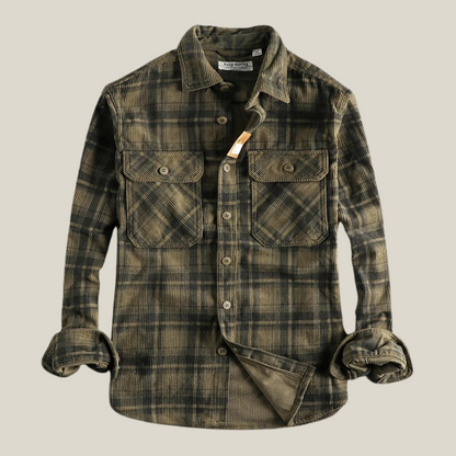 Oakern Timber Ridge Corduroy Flannel Shirt