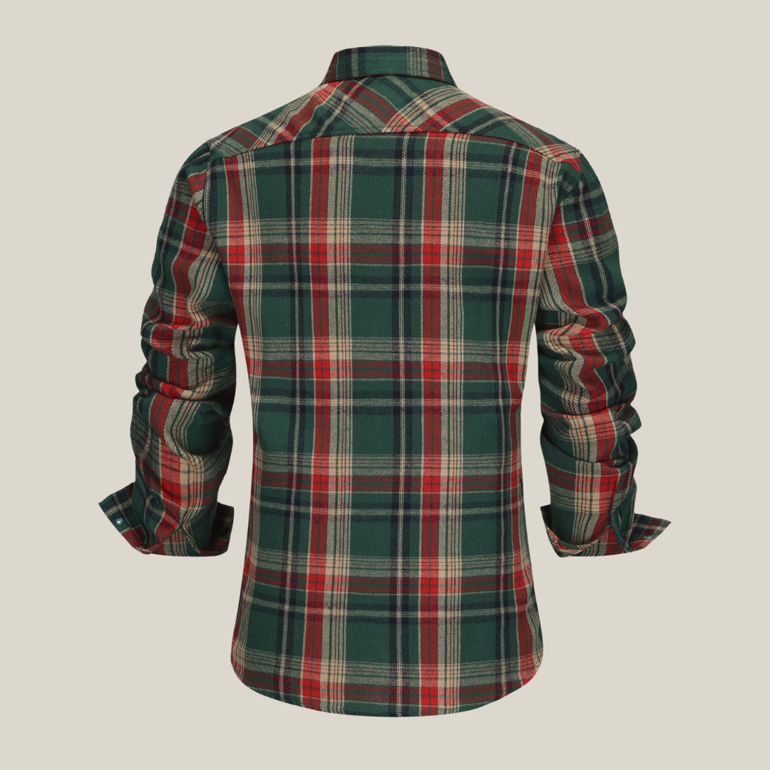 Men's Oakern Explorer Flannel Shirt - 100% Cotton