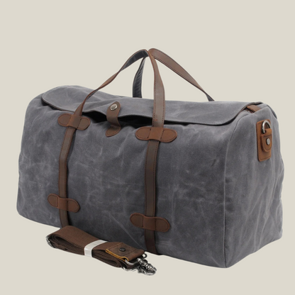 Oakern Wayfarer Duffel – Waxed Canvas Weekend Travel Bag