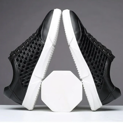 Bordeaux Woven Sneakers