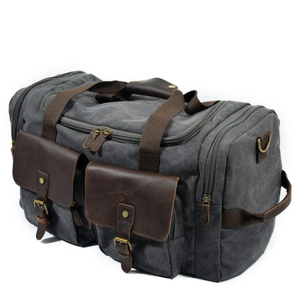 Oakern Expedition Duffel – Vintage Canvas Travel Bag