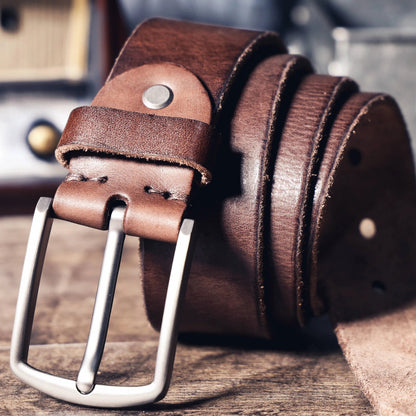 Oakern Highland Genuine Leather Belt (Gift)