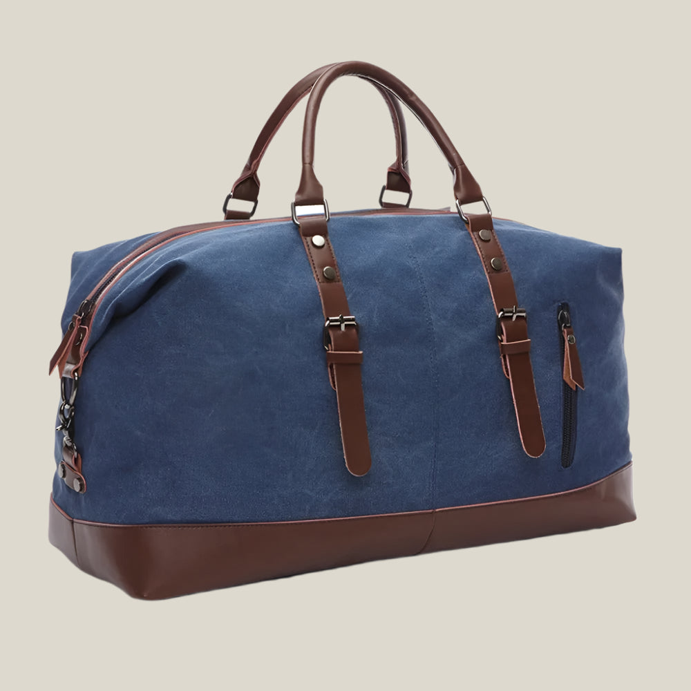 Oakern Heritage Duffel – Waxed Canvas & Leather Travel Bag